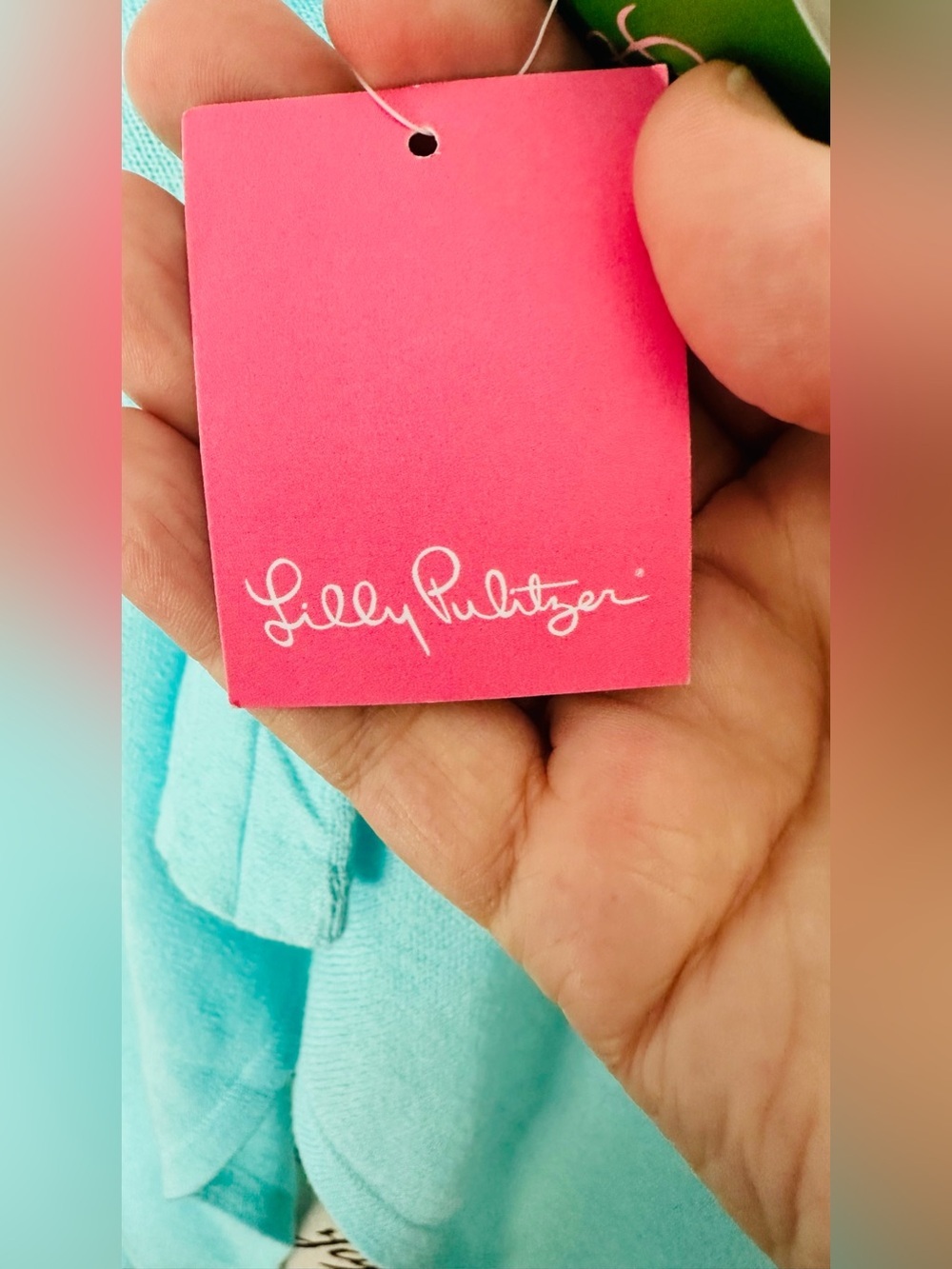 Lilly Pulitzer Elene Wrap Cotton Silk Blend - Picture 7 of 9